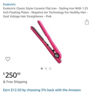 Hair straightener